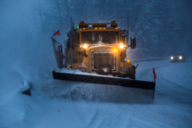 Industrial Screen & Maintenance manufactures polyurethane snow plow blades for snow removal applications.